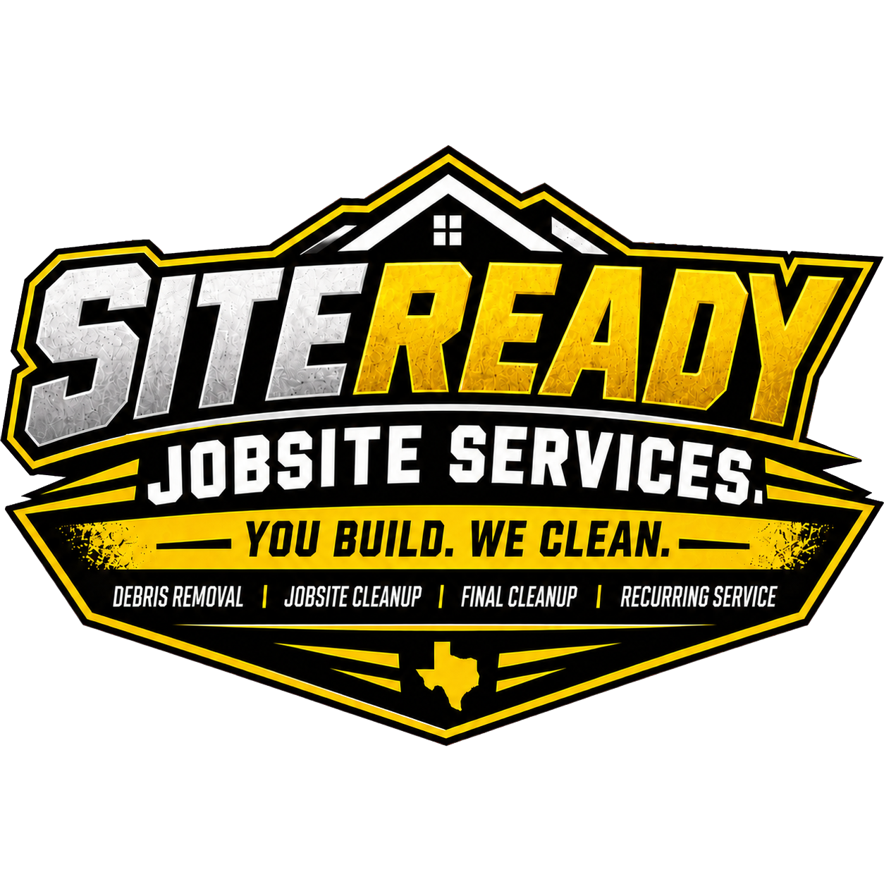 SiteReady Jobsite Services — You Build. We Clean.